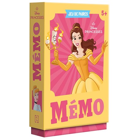 DISNEY PRINCESSES - Mémo - Jeu de cartes  (Jeu de paires)