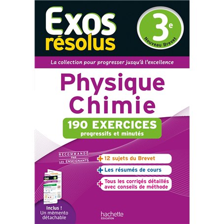 Exos résolus - Physique-Chimie 3e