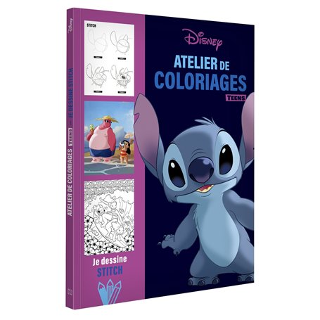 DISNEY TEENS - Atelier de coloriages - Je dessine Stitch