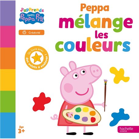 Peppa Pig - J'apprends avec Peppa - Peppa mélange les couleurs