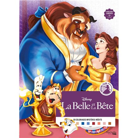 Coloriages mystères Spécial film - La Belle et la Bête