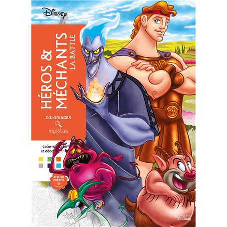 Coloriages mystères Disney - Héros & Méchants