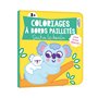 Coloriages à bords pailletés - Sacha le koala