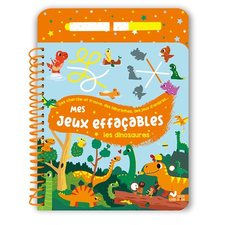 Mes jeux effaçables - Les dinosaures