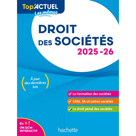 Top'Actuel Droit des sociétés 2025-2026