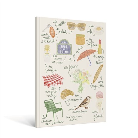 Carnet Paris A4 - Zoé de Las Cases