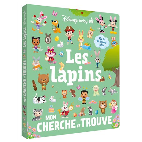 DISNEY BABY - Mon Cherche et Trouve - Les Lapins - Plus de 90 éléments à trouver