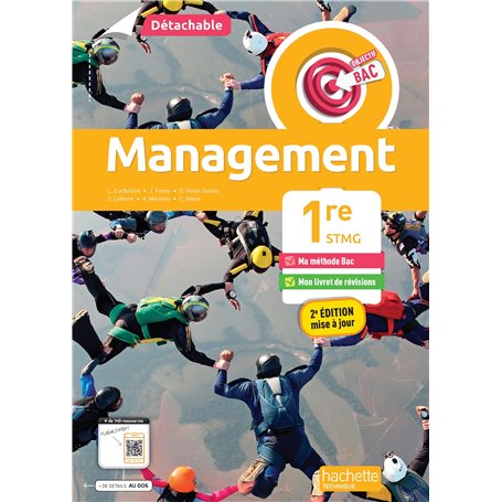 Objectif Bac Management 1re STMG (détachable) - Éd. 2025