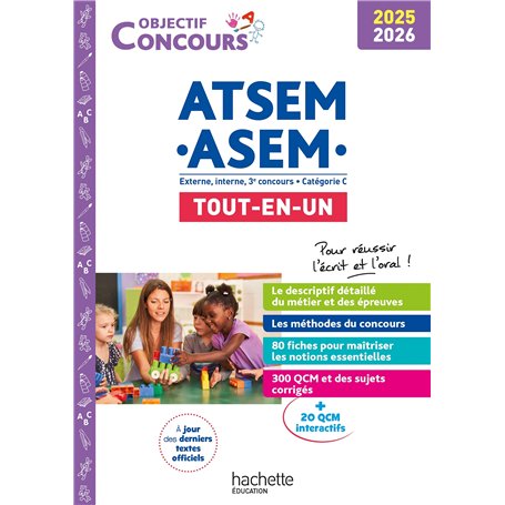 Objectif Concours ATSEM ASEM - Tout-en-un - 2025-2026: Externe