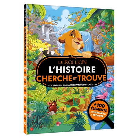 LE ROI LION - Où se cache ? - L'histoire de Simba - Cherche et Trouve - Disney