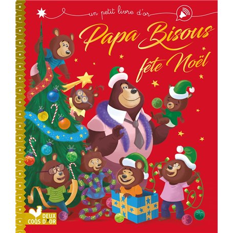 Papa bisous fête Noël