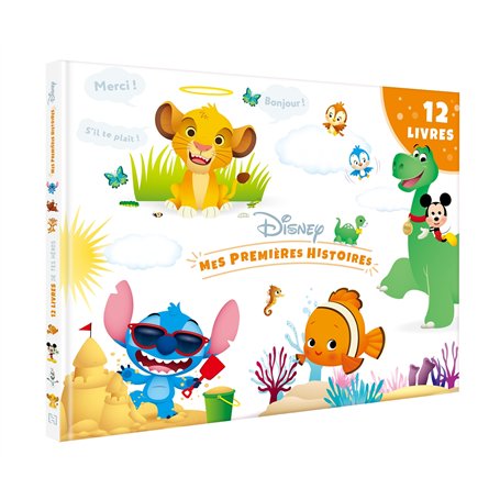 DISNEY - Mes Premières Histoires - Coffret - Les 12 livres de tes héros