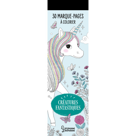 30 marque-pages à colorier - Créatures fantastiques 5,82 €