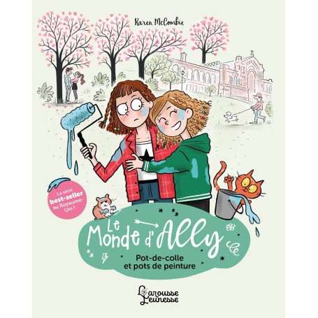 Le monde d'Ally - Pot de colle et pots de peinture