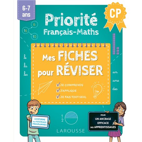 Priorité Français Maths - Mes fiches pour réviser - CP