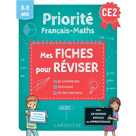 Priorité Français Maths - Mes Fiches pour réviser - CE2
