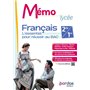 Mémo Lycée - Français 2de / 1re - 2024 - Cahier - élève