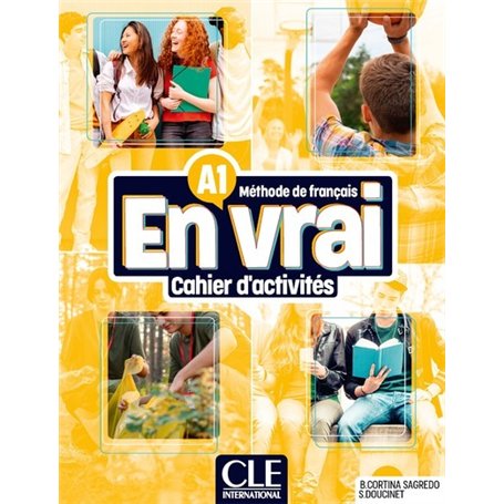 En vrai cahier d'exercices niveau A1