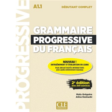 Grammaire progressive déb. complet + appli 2e édition