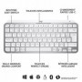 Clavier sans fil Logitech - MX Keys Mini - GRIS PALE - Compact. Bluetooth. rétro 109,99 €
