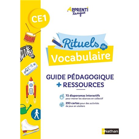 Rituels de vocabulaire - Guide pédagogique + Ressources CE1