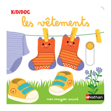 Mon imagier animé les vêtements