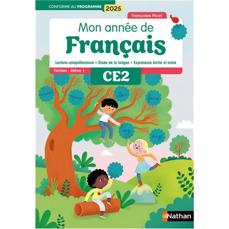 Mon année de francais - CE2 - Fichier élève 1 - Edition 2025