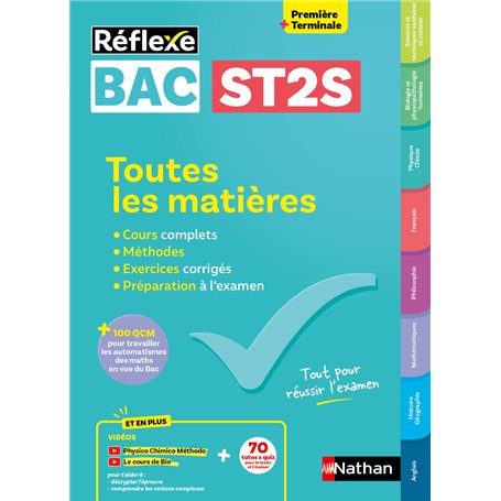Toutes les matières Bac ST2S 1re/ Tle - Réflexe N° 5