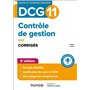 DCG 11 Contrôle de gestion - Corrigés - 2e éd.