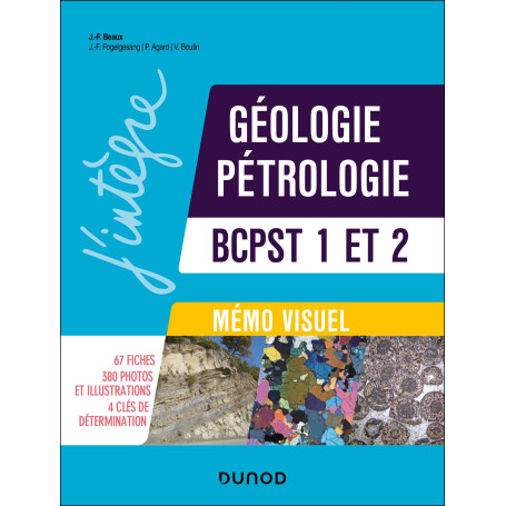 Mémo visuel de géologie-pétrologie BCPST 1 et 2 - 4e éd.