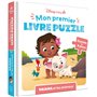 DISNEY BABY - Mon Premier livre puzzle - 4 pièces - Vaiana et les animaux