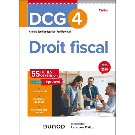 DCG 4 - Droit fiscal - Fiches 2025-2026
