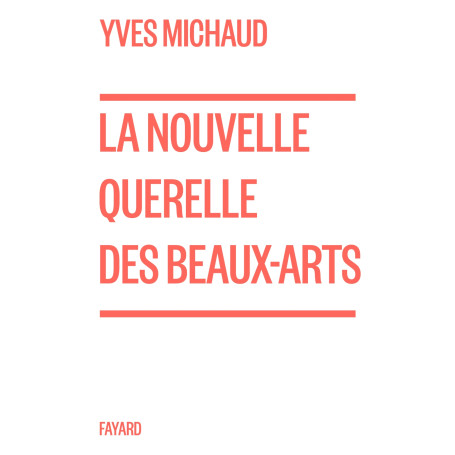 La nouvelle querelle des Beaux-Arts