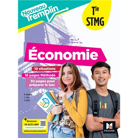 Nouveau Tremplin - ÉCONOMIE - Tle STMG - Ed. 2024 - Livre élève