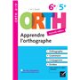 Apprendre l'orthographe 6e, 5e - ORTH 11,25 €