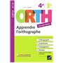 Apprendre l'orthographe 4e, 3e - ORTH 12,71 €