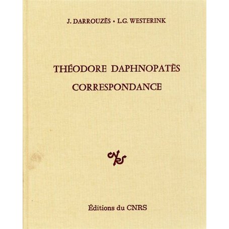 Théodore Daphnopates 34,25 €