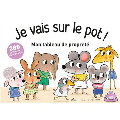 Je vais sur le pot ! Mon tableau de propreté 9,69 €