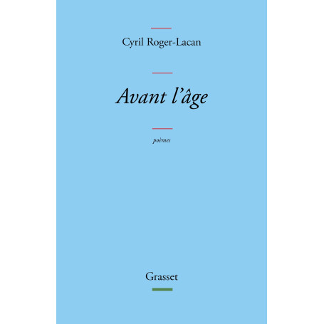 Avant l'âge