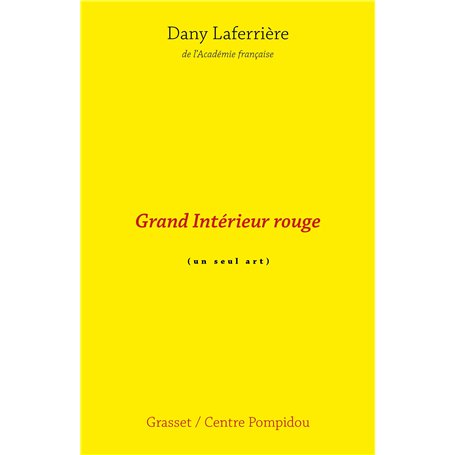 Grand intérieur rouge