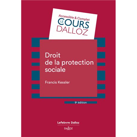 Droit de la protection sociale. 9e éd.