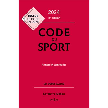 Code du sport 2024