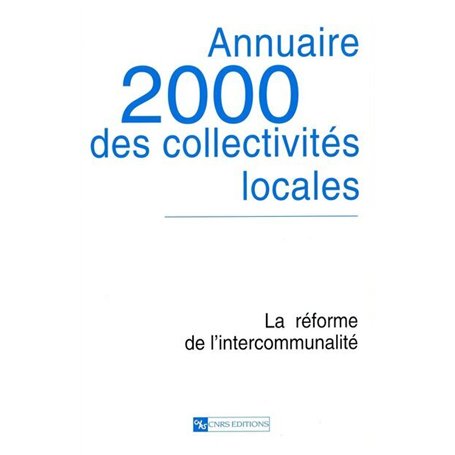 Annuaire 2000 des collectivités locales 44,03 €