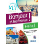 Bonjour et bienvenue A1.1 - pour anglophones - Livre-cahier + CD