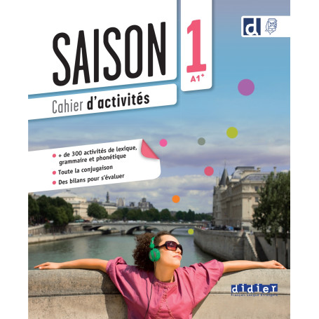 Saison 1 - Niv. A1+ - Cahier + didierfle.app