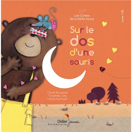 Sur le dos d'une souris - livre-CD