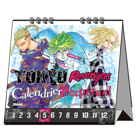 Tokyo Revengers Calendrier perpétuel