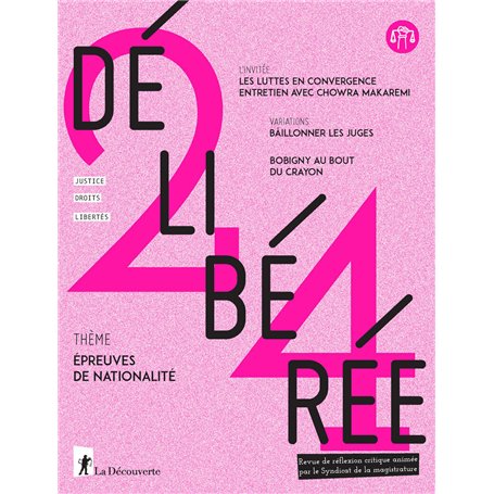 Délibérée N° 24 - Épreuves de nationalité