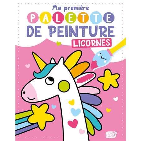 Ma première palette de peinture - Licornes