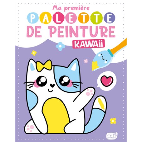MA PREMIÈRE PALETTE DE PEINTURE - KAWAII
